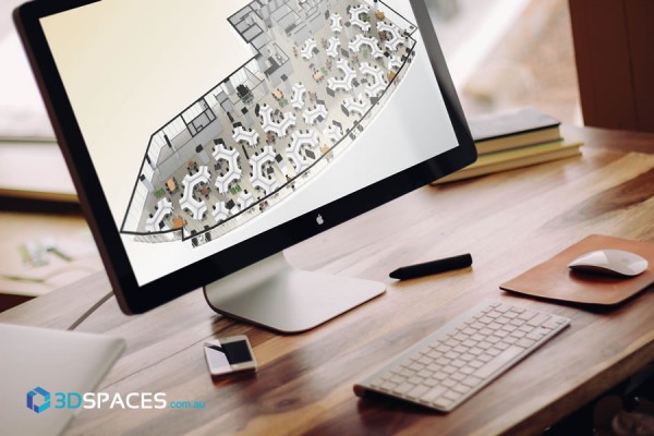 180 Brisbane Rendered 3D Model