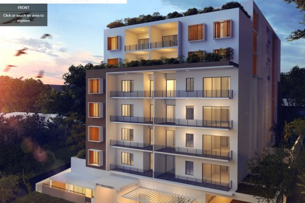 Off-the-plan apartment development interactive explorer by VizNavigator.com