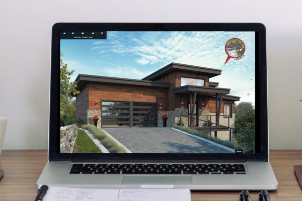 Interactive off-the-plan house