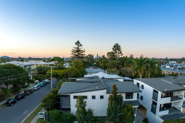 Shottery Street Level 4 North Dusk View Wide Angle